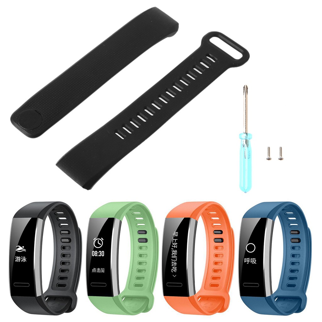 Silicone Replacement Wrist Band Strap for Huawei Band 2/Band 2 Pro Smart Watch Dropship