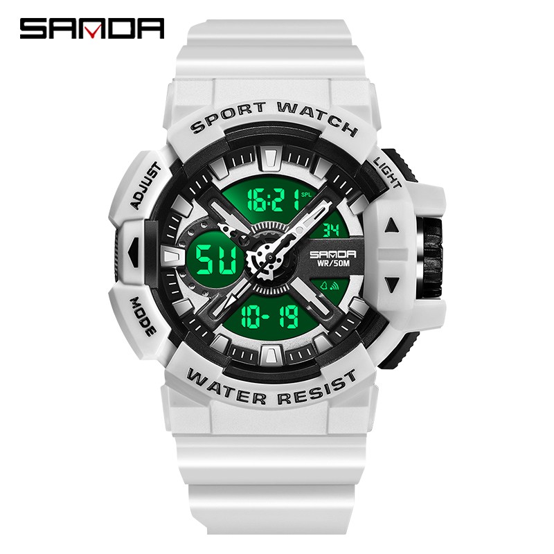 SANDA 2022 Luxury Brand Men Watches Military 50M Waterproof Wristwatch Quartz Watch for Men Clock relogio masculino