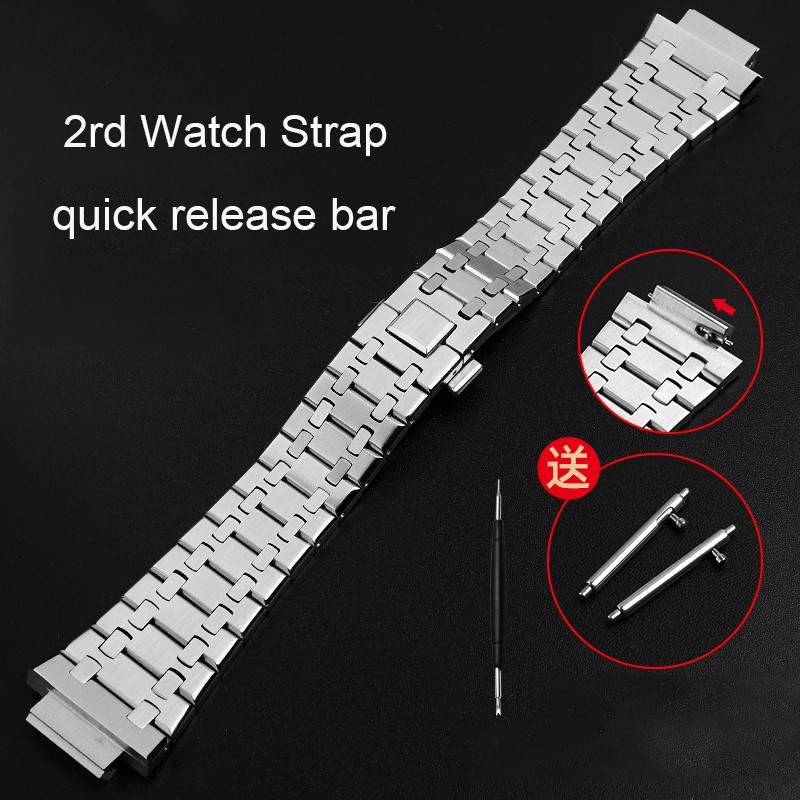 Stainless steel strap and bezel for Casio g-shock GA2100 watchband and case upgrade solid 2rd 3ND GA-2100 modified band