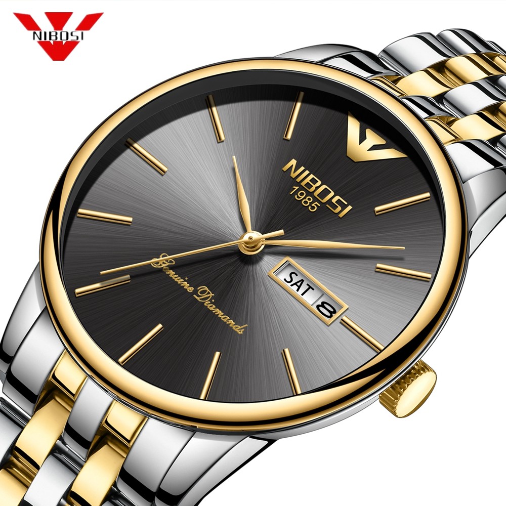 NIBOSI Men's Watches Top Brand Luxury Quartz Watch for Men Montre Homme Wrist Watches Waterproof Clock Relogio Masculino