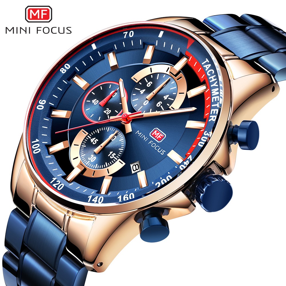 Fashion Men's Watches 2022 Quartz Watch Chronograph Sport Watch Luxury Brand Waterproof Calendar Business Big Small Focus Male