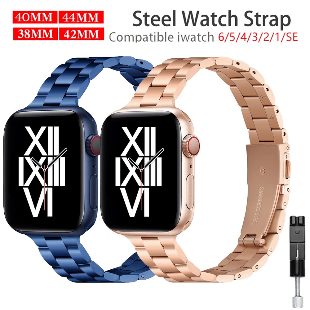 metal strap for apple watch band 44mm 40mm 38mm 42mm smartwatch watchband bracelet korea iwatch series 7 6 5 4 3 se 45mm 41mm