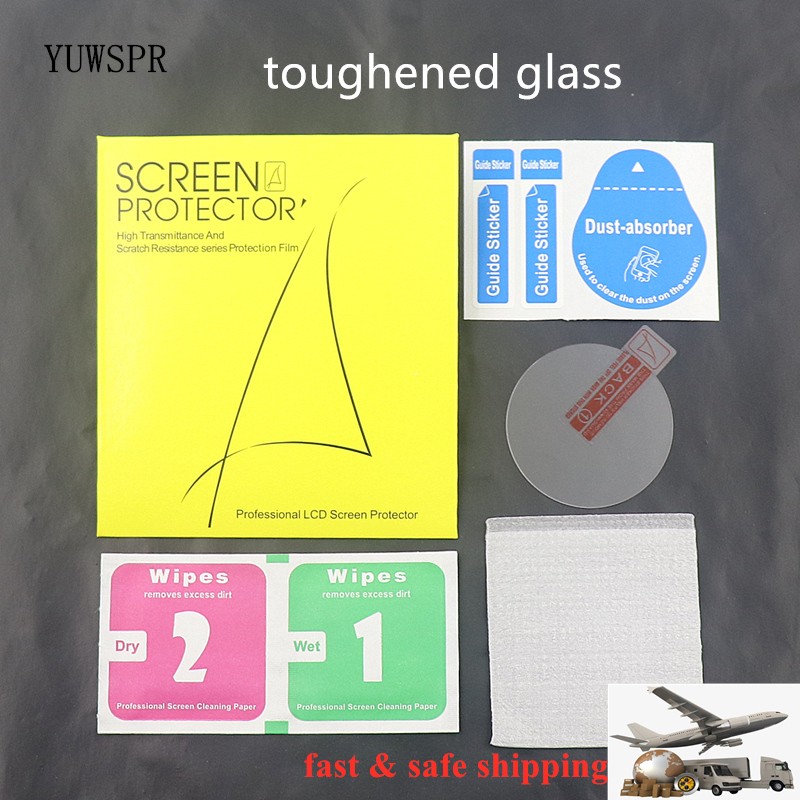 Round Tempered Glass Protective Film Glass for 38mm Universal Smart Watches Screen Protector for Xiaomi Huawei Smart Wristwatch