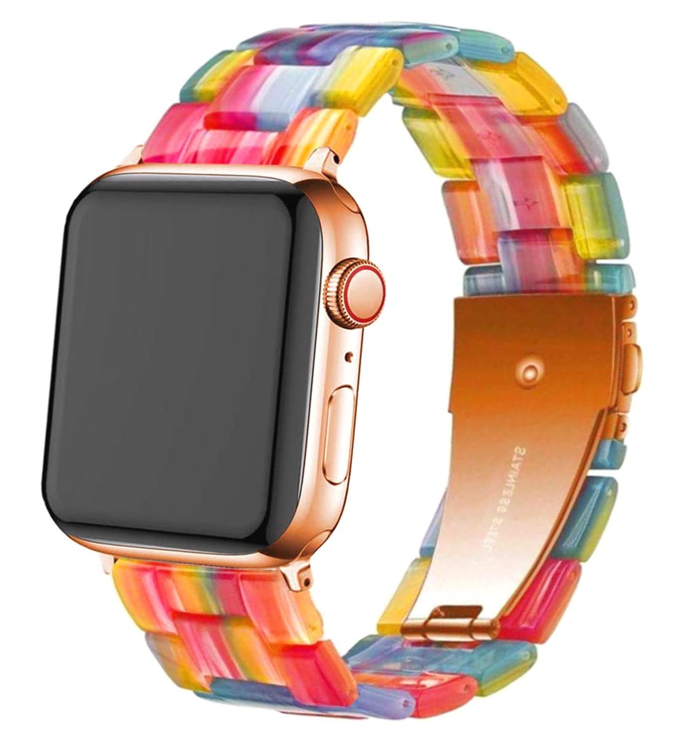 band for apple watch 44mm 40mm 38mm 42mmm 41mm 45mm smart watch watchband wrist bracelets correas iwatch series 4 5 6 se 7 strap