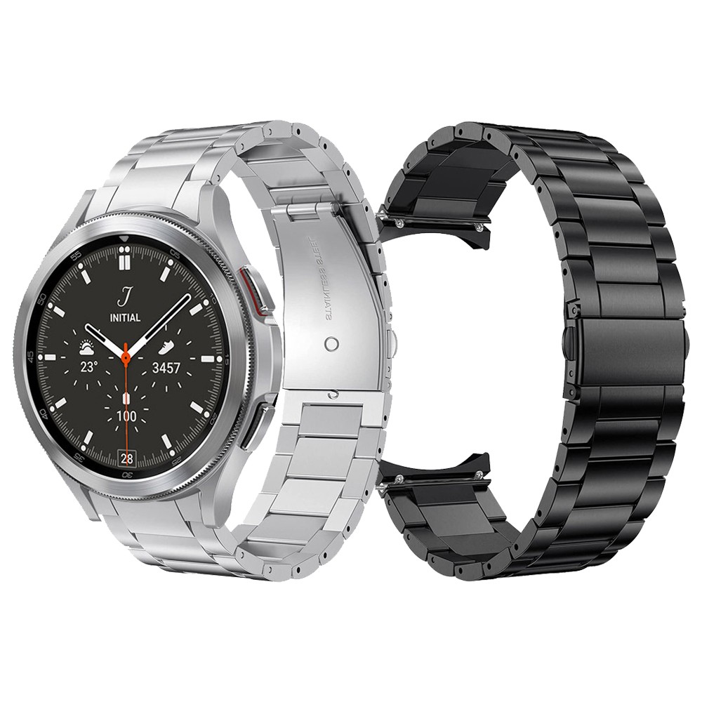 Business Metal Strap For Samsung Galaxy Watch 4 Classic 46mm 42mm 44mm 40mm Stainless Steel No Gaps Band Bracelet For Man Woman