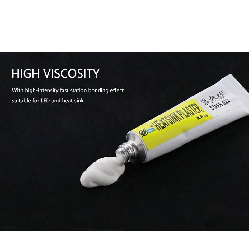 1pc 5g Thermal Grease Paste Conductive Heatsink Plaster Adhesive Glue for VGA Chip RAM LED IC Cooler Radiator Cooling Tools