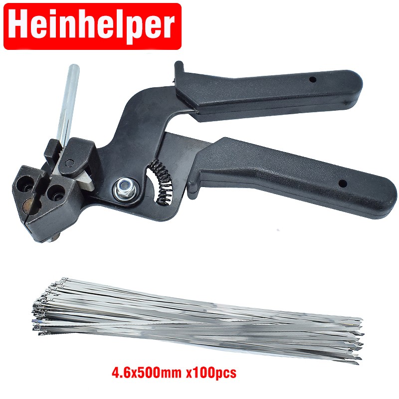 Tying stainless steel cable guns strapping and cutting pliers zip special for stainless steel cable ties tying tool and cutting up to 12mm