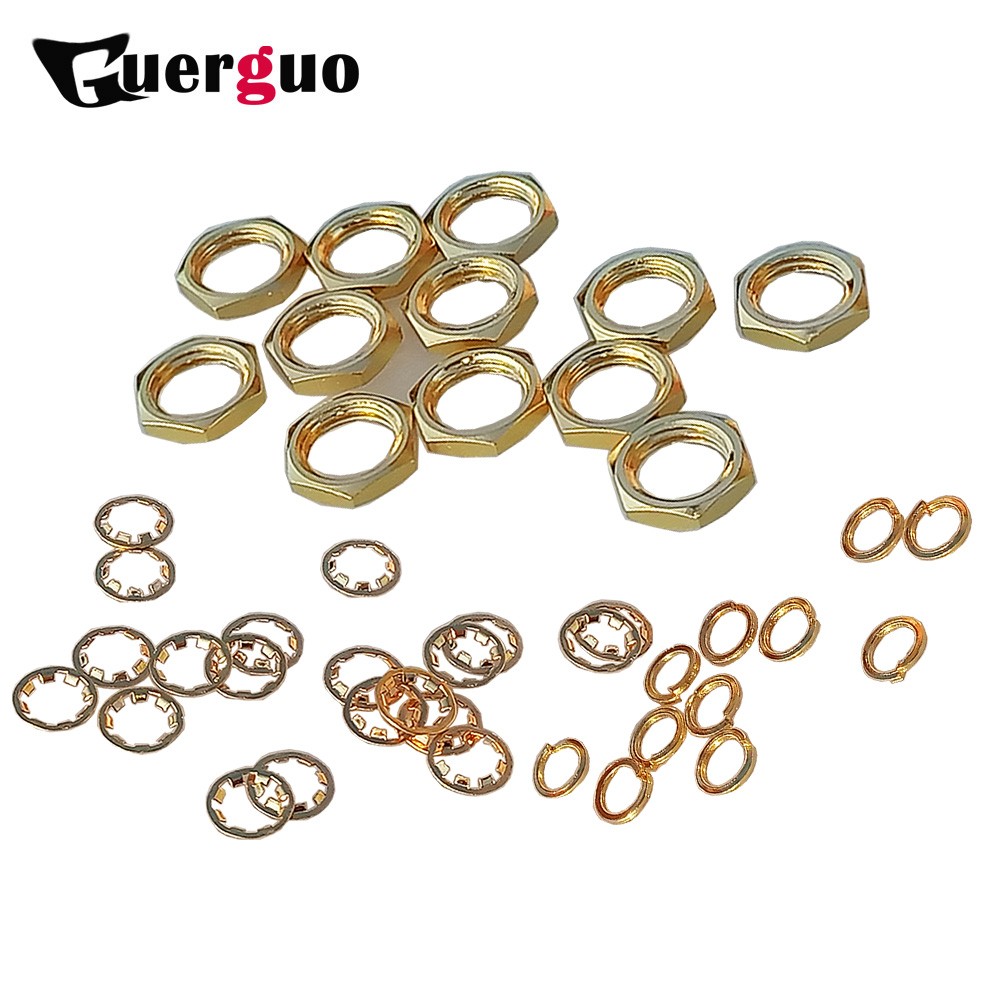 100pcs/lot SMA Screw Nuts/Separator Washers/Spring Pads for RP-SMA/SMA Female Fender Jack Wholesale