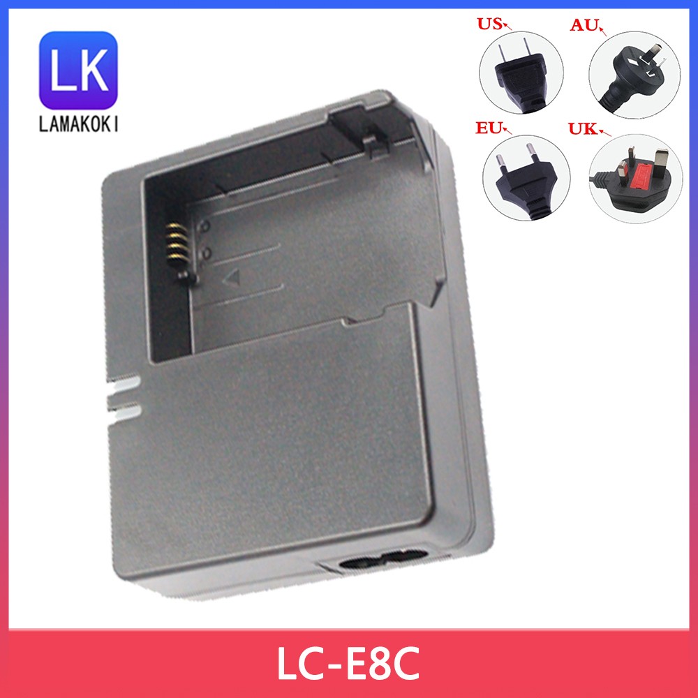 LC-E8C LC-E8E Battery Charger for Canon LP-E8 Battery EOS 550D 600D 700D T2i T3i Battery