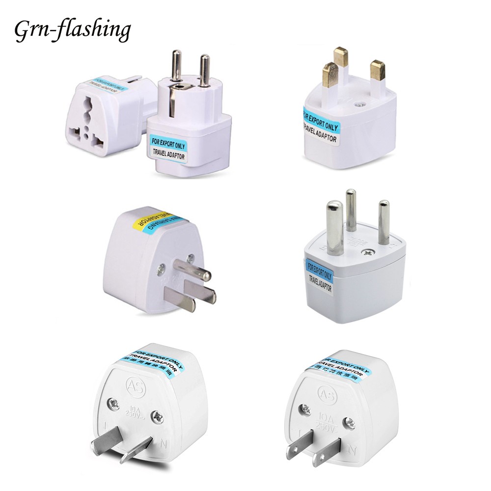 Universal UK, AU, EU, US, UK, EU, AU Power Adapter with 2 3 Pins