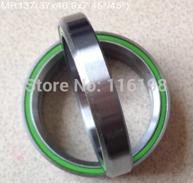 MR137 bearing 1-3/8" 34.925mm bicycle headset bearing (37x46.9x7mm, 45/45) repair bearing