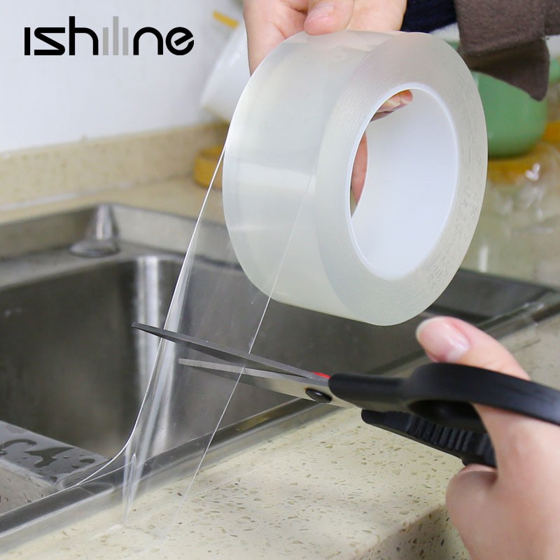 Kitchen Sink Waterproof Mildew Strong Self-adhesive Transparent Tape Bathroom Toilet Slit Strip Self-adhesive Pool Water