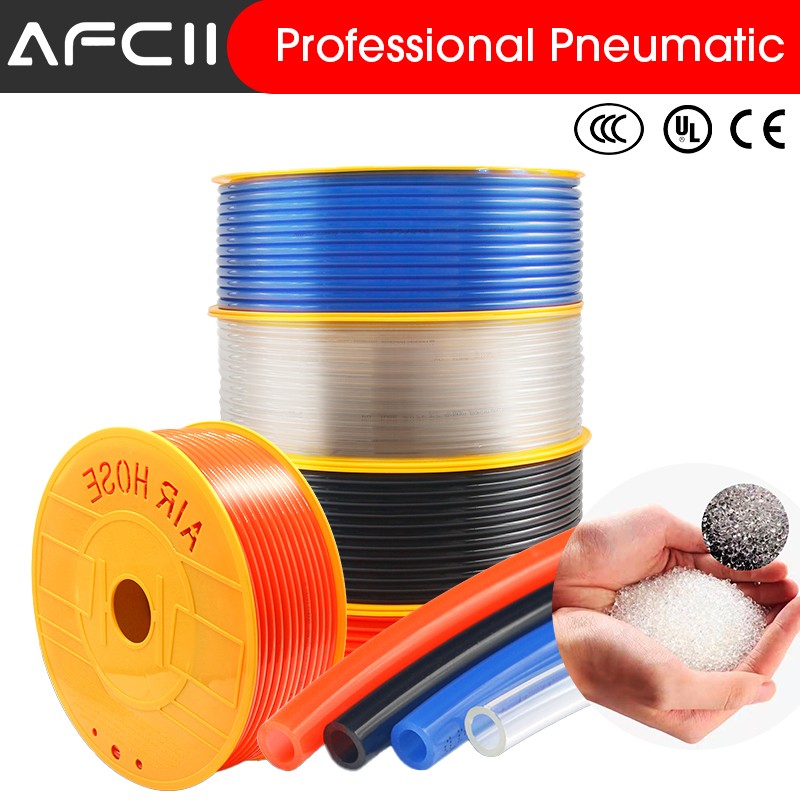 10M PU Pneumatic Tubing Pneumatic Tube Air Tubing Component Air Hose 4mm 6mm 8mm 10mm 12mm 14mm PU Pipe Air Line Hose For Compressor