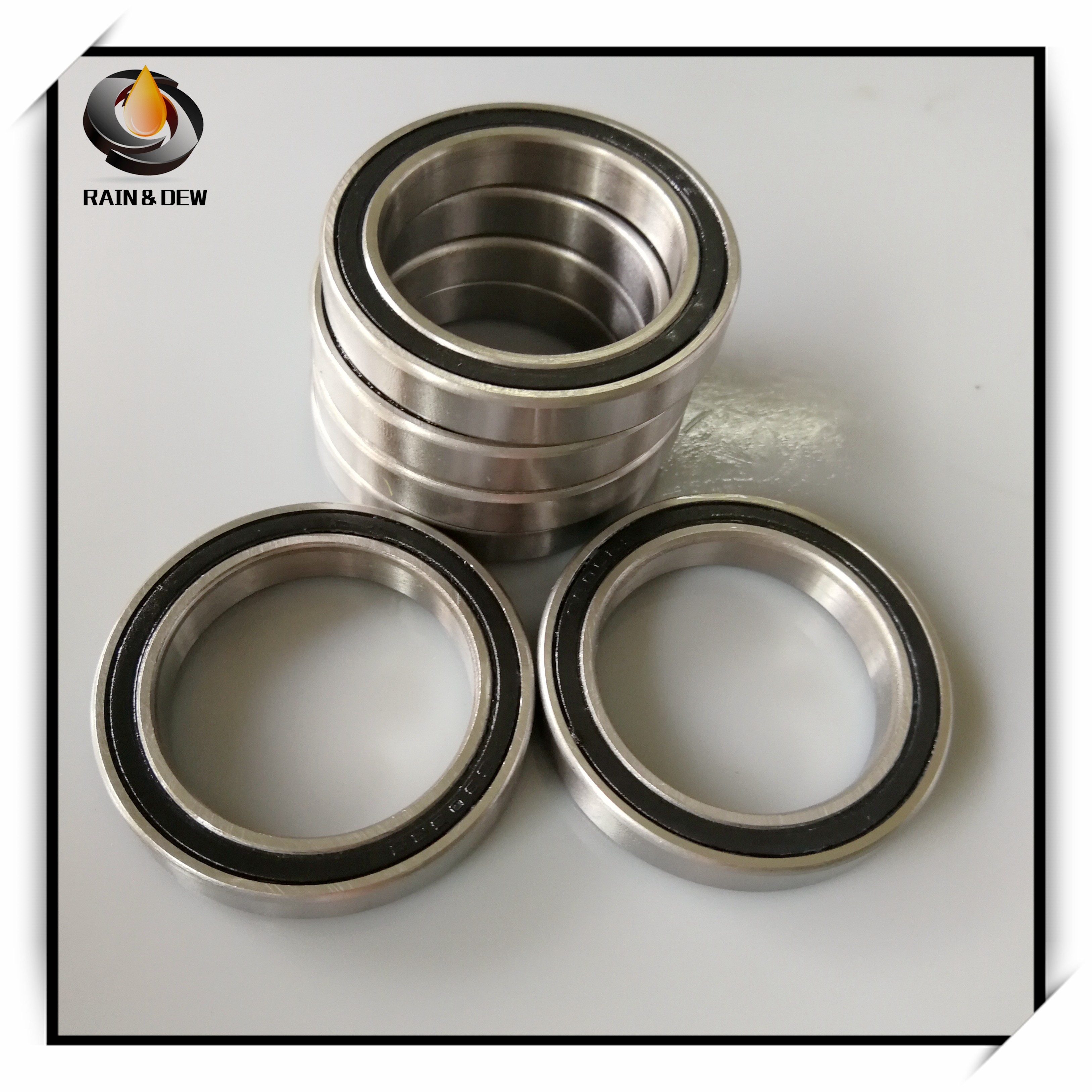 5pcs S6805-2RS Stainless Steel Ball Bearing 25x37x7mm ABEC-7 61805RS Ball Bearing 6805 RS Steel Bearing