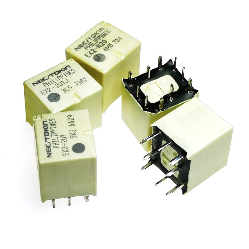 20pcs Relay EX2-2U1S EX2-2U1J EX2-2U1L EX2 25A DIP10 12V