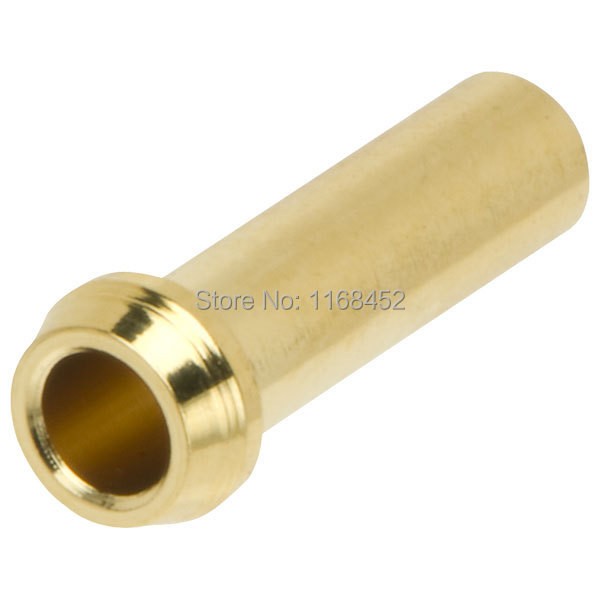 Non-insulated PCB banana socket, 2mm gold-plated