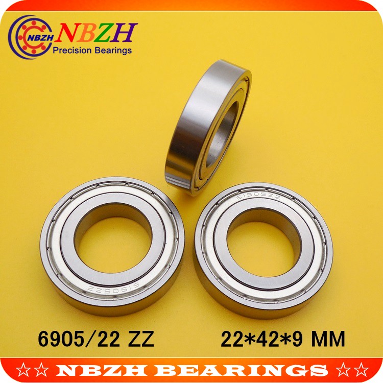 Non-standard thin wall bearing, 6905-22 61905/22ZZ 6905ZZ-22 22*42*9 mm