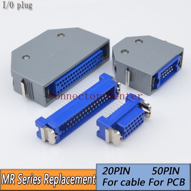 I/O Plug For FANUC 50P 34P 20P MR Series Replacement MR-20L MR-20M MR-20F MR-50L MR-50F MR-50M MR-34LMF