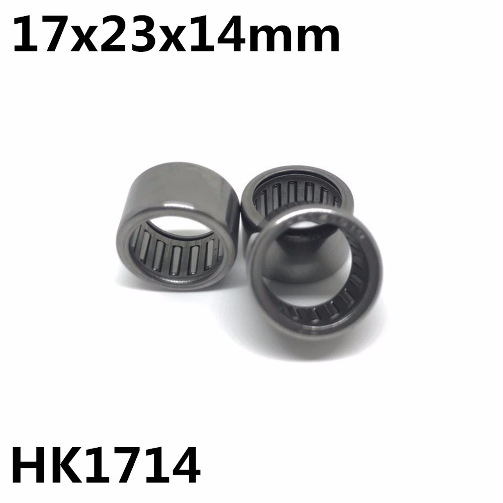 10pcs HK1714 17x23x14mm 7941/17 bearing shell type needle roller bearing high quality bearings HK172314