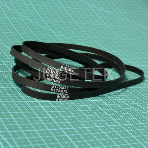 Free shipping 10pcs/lot B175MXL 6mm width closed loop MXL timing belt