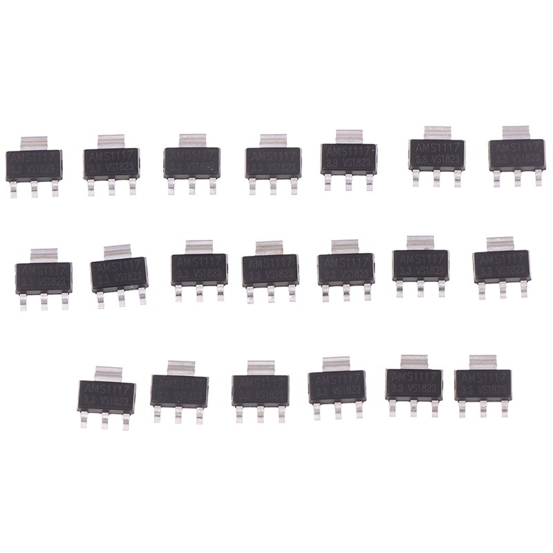 20pcs/lot AMS1117-3.3V SOT223 Voltage Regulator