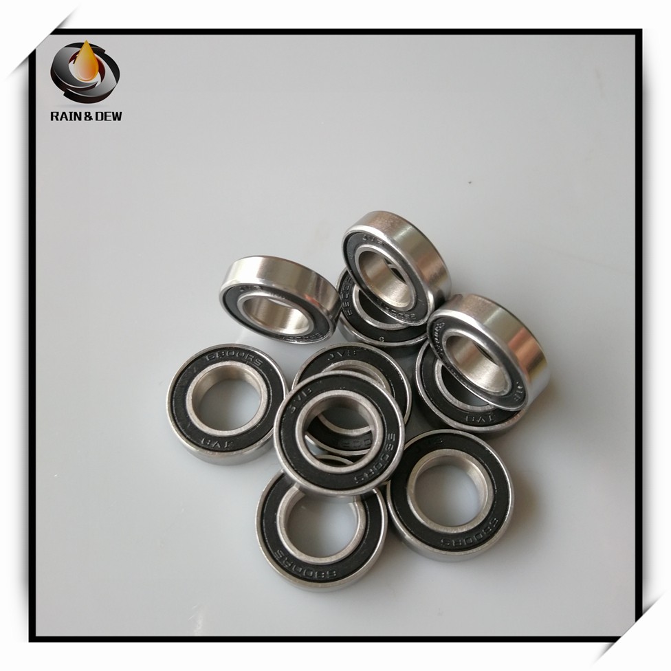 High quality ABEC-7 10pcs S6800 2RS (10*19*5mm) S6800 2RS 440C stainless steel S6800Z thin wall bearings