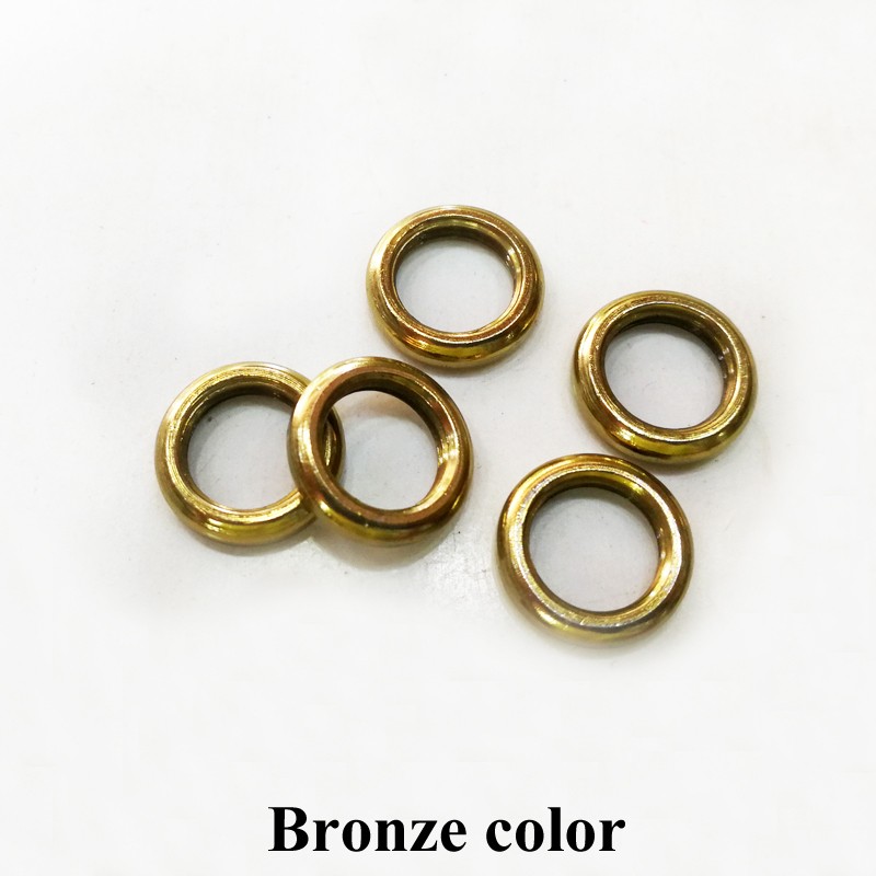 Dia14mm metal nut tooth ring with M10*1.0 pitch inner thread, gold bronze and chrome color, lighting lamp DIY accessories