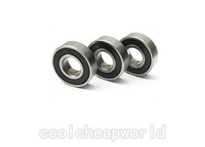 Rubber Sealed Ball Bearing, 20pcs, 626-2RS 626 RS 6x19x6mm