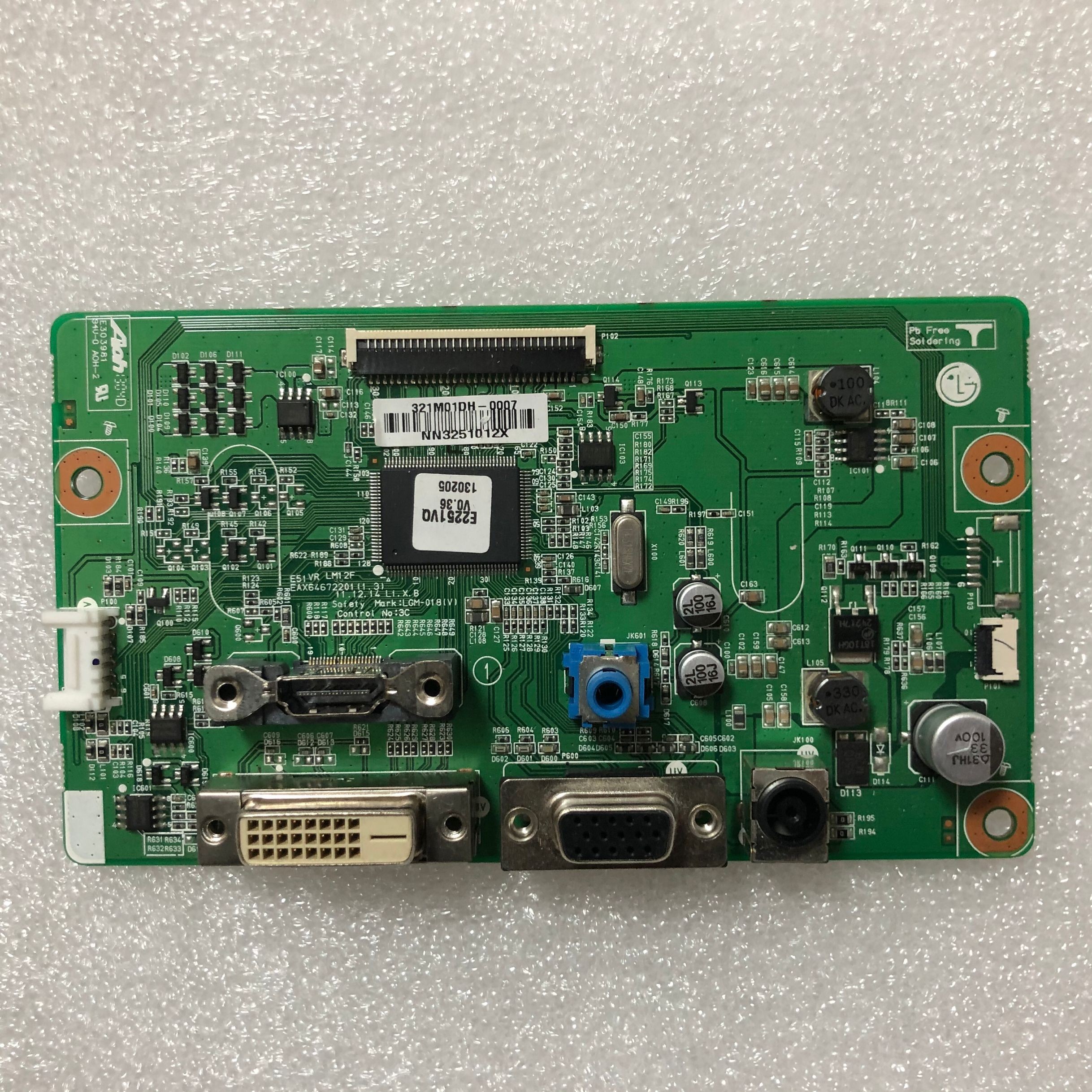 LGM-018 original E2351VQ E2251VR driver board E2351VZ EAX64672201