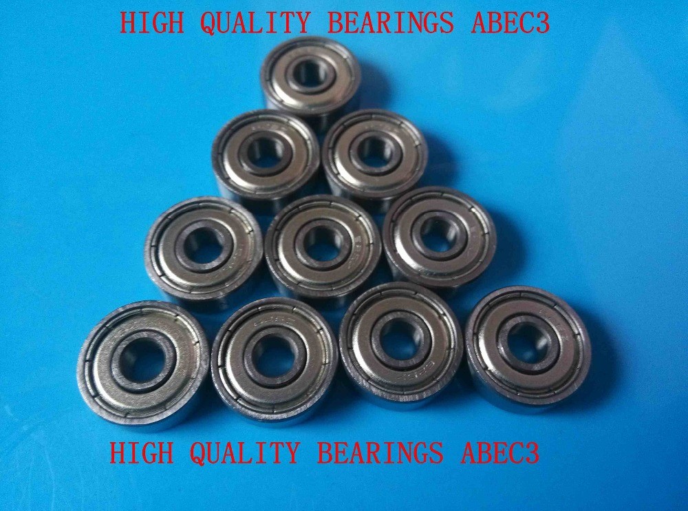 Free shipping 10pcs 5X16X5mm 625 ZZ ABEC3 motor bearing