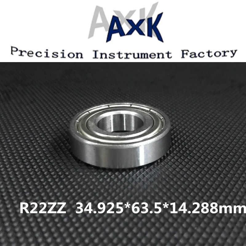 2021 Time Limited Direct Selling Axk 1pc R22zz Ee12zz Deep Groove Ball Bearing 34.925x63.5x14.288mm Inch Miniature Abec-3