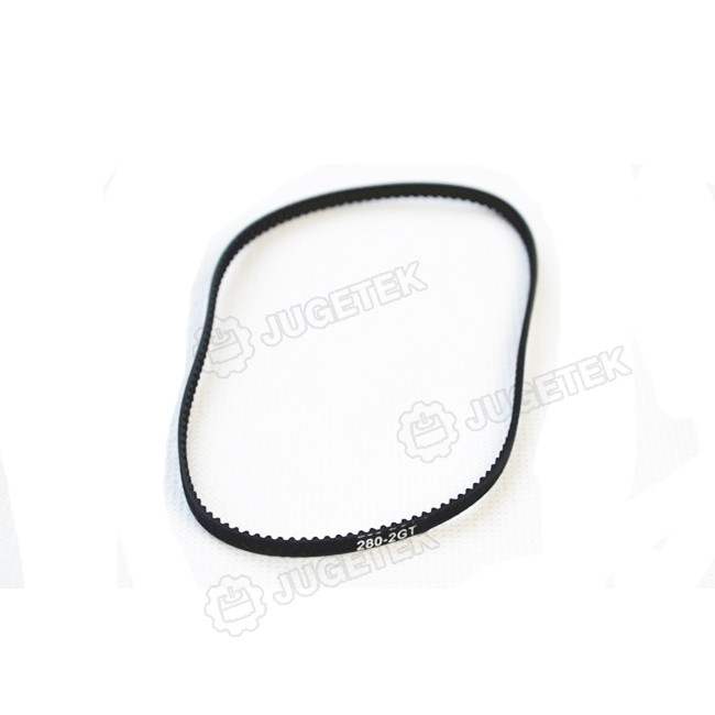 10pcs/lot, GT2 timing belt, closed loop, 280mm length, 140eeth, 3.5mm width,