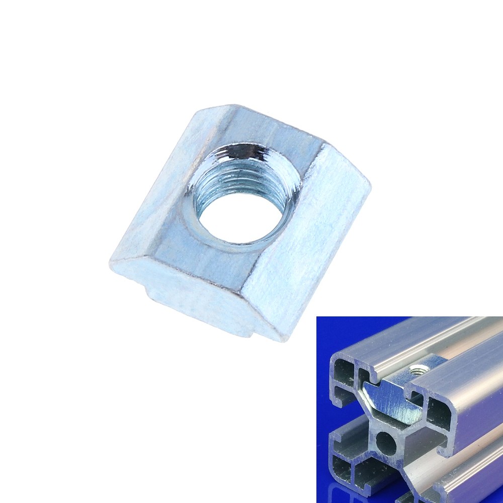 2020 sliding nut with screw holes high galvanized surface european standard hand tool for connecting profile accessories