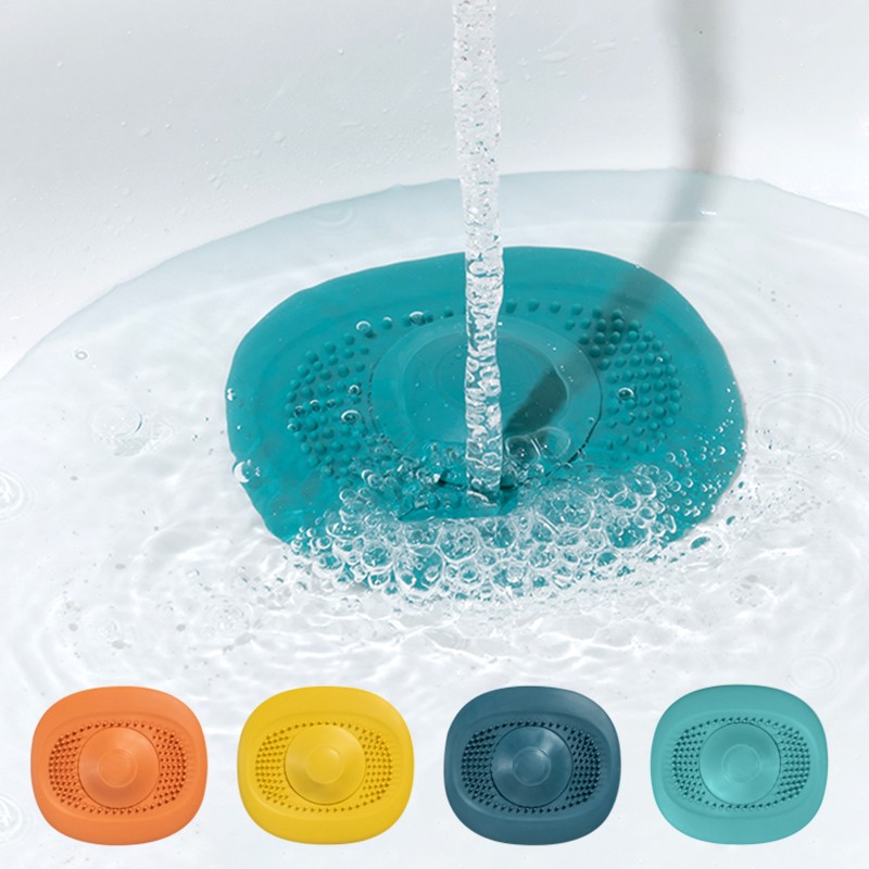 Floor Drain Plug Bathtub Sink Bathroom Sink Stoppers Pop Up Drain Stopper Anti-blocking Kitchen Sink Filter Pressed