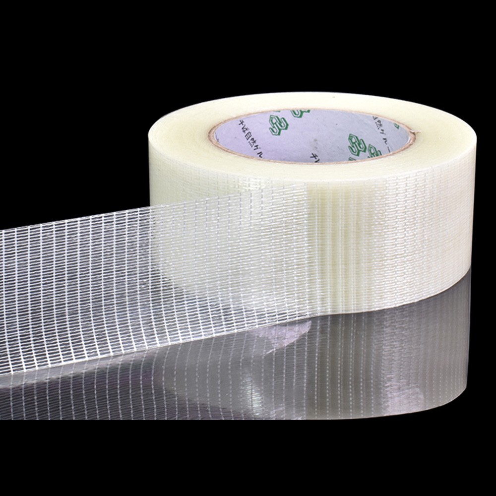 Tissue Tape Mesh Airplane Toy Model Super Strong Single-sided Mesh Tape Wear-resistant Fiberglass Strong Tape Reinforced