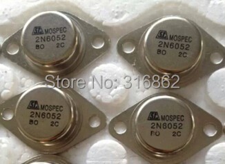 Original 2N6052 TO-3 transisto-r 10pcs/lot FREE SHIPPING