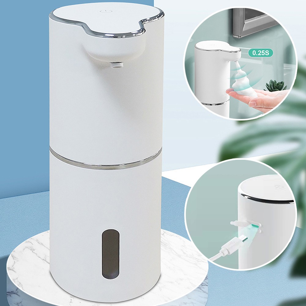 New Automatic Sensor Soap Liquid Dispenser with USB Charging Touchless Smart Hand Washing Machine Bathroom Liquid Soap Dispenser