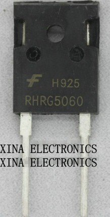 RHRG5060 RHRG 5060 50A 600V إلى-247-2 بنفايات الأصلي 5 قطعة/الوحدة شحن مجاني الالكترونيات تكوين عدة