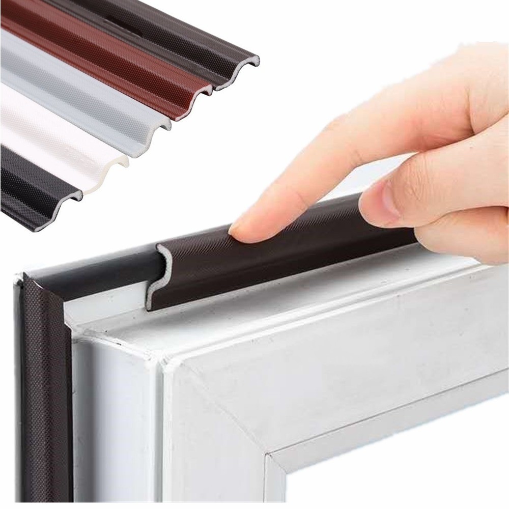 4M-30M Wearable Window Door Sealing Strips Pu Foam Self Adhesive Tape Waterproof Dustproof Acoustic Foam Sealing Tape