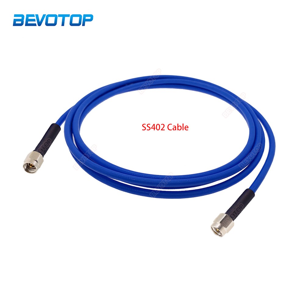 SS402 Cable SMA Male to SMA Male Plug High Quality High Frequency Low Loss SS-402 18GHZ Test Cable RF Coaxial Pigtail Jumper