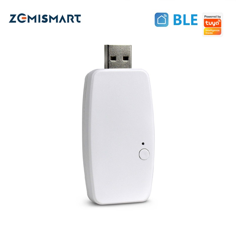 Zemismart Tuya BLE Hub USB Smart Home Bridge Gateway Wireless Hub Work with BLE Light Devices Blub BLE Curtain Motor