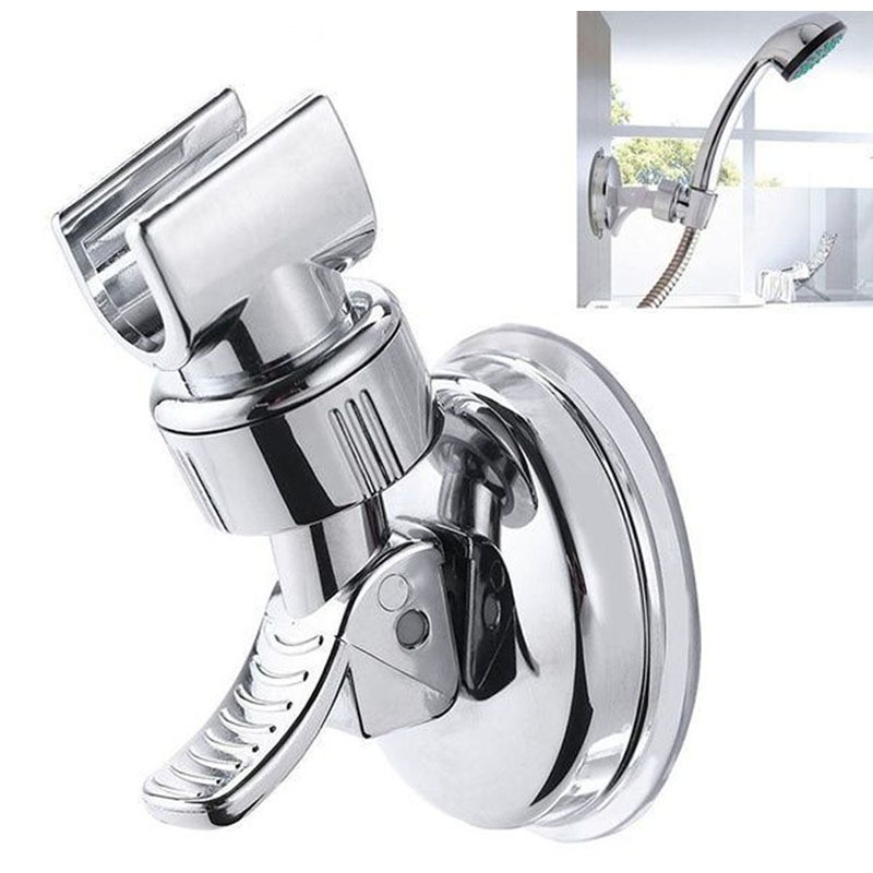 Adjustable Hand Shower Holder Stand Adhesive Universal Plastic Shower Head Bracket Bathroom Accessories