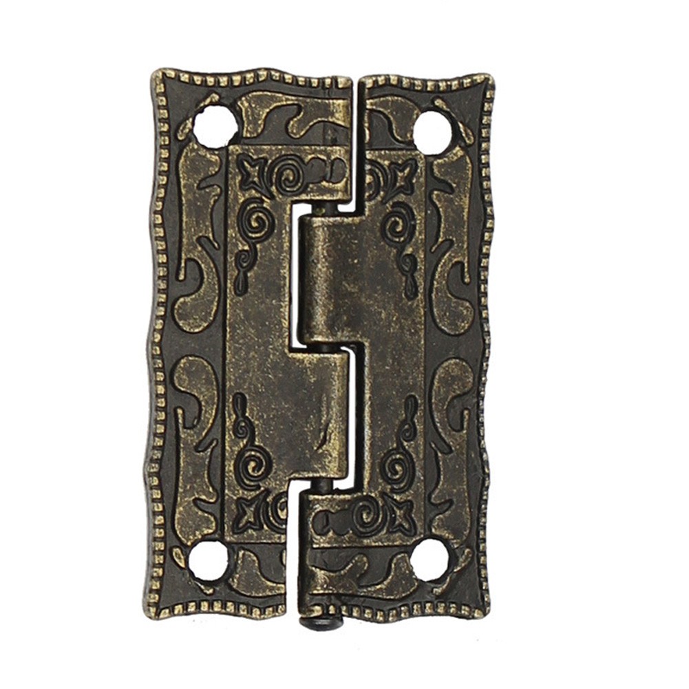 Durable Furniture Hardware Antique Folding Cabinet Door Zinc Alloy Hard Home Direct Fit Smooth Hinge