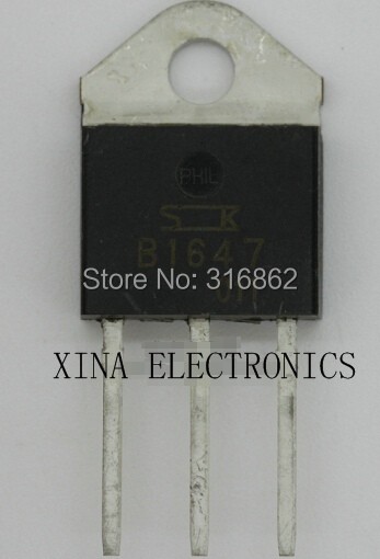 2SB1647 B1647 150V/10A TO-24 ROHS Original 10pcs/lot Free Shipping Electronics Configuration Kit