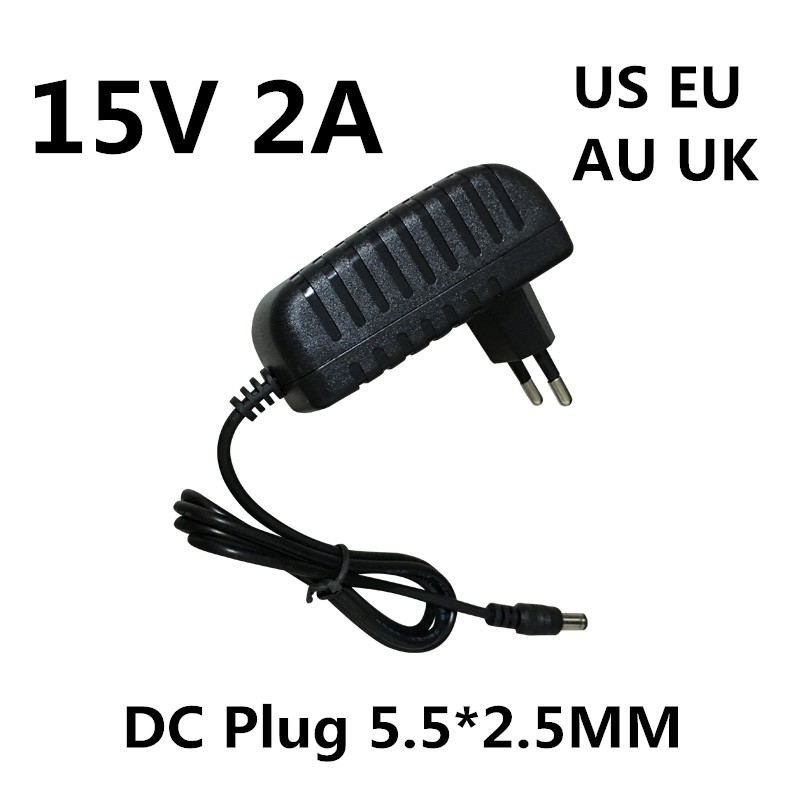 15V 2A AC DC Adapter Charger for Marshall Schowell Portable Bluetooth Speaker