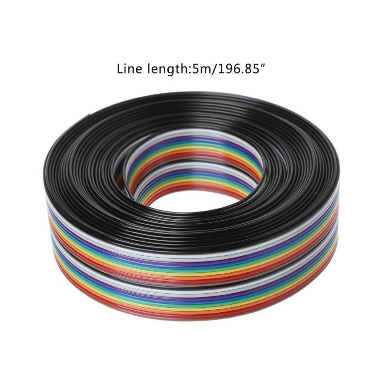 Rainbow Cable 5m, 20 Pin, With 1.27mm Line, G88B