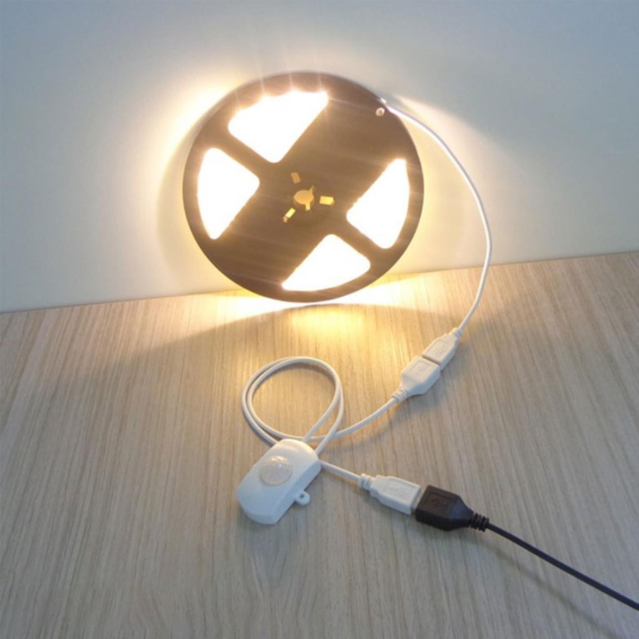 12V PIR Body Infrared Motion Sensor Switch LED Strip Detector Portable Switch Automatic On Off For LED Strip Light Lamp