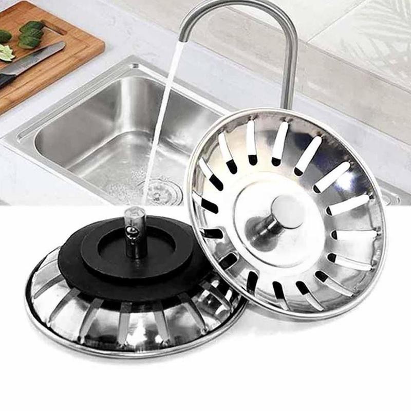 Stainless Steel Swimming Pool Bathtub Hair Catcher Stopper Bathroom Sink Strainer Waste Sink Filter Plug Kitchen Sink Accessories Tools