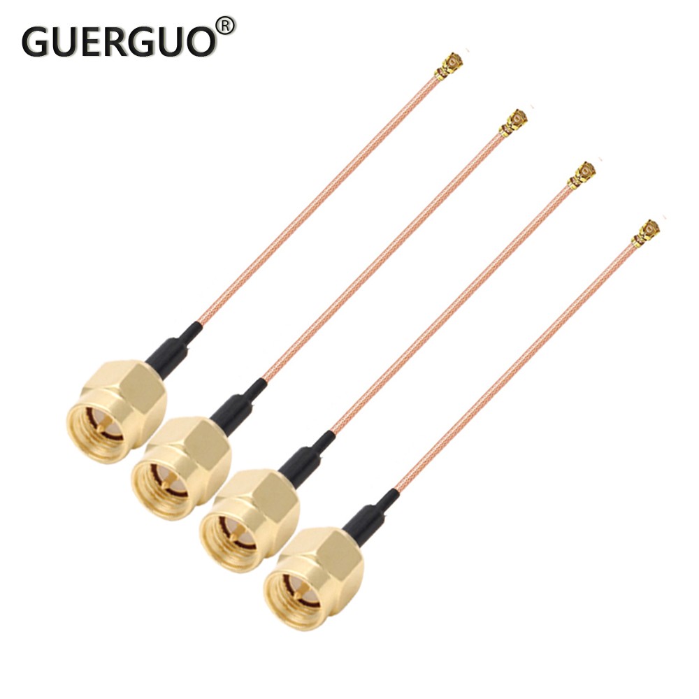 10pcs RG178 RF Coaxial Cable SMA Male to u.FL/IPX/IPEX1/IPEX4 MHF4 Female Jack Pigtail 3G Antenna Extension Wire Cord