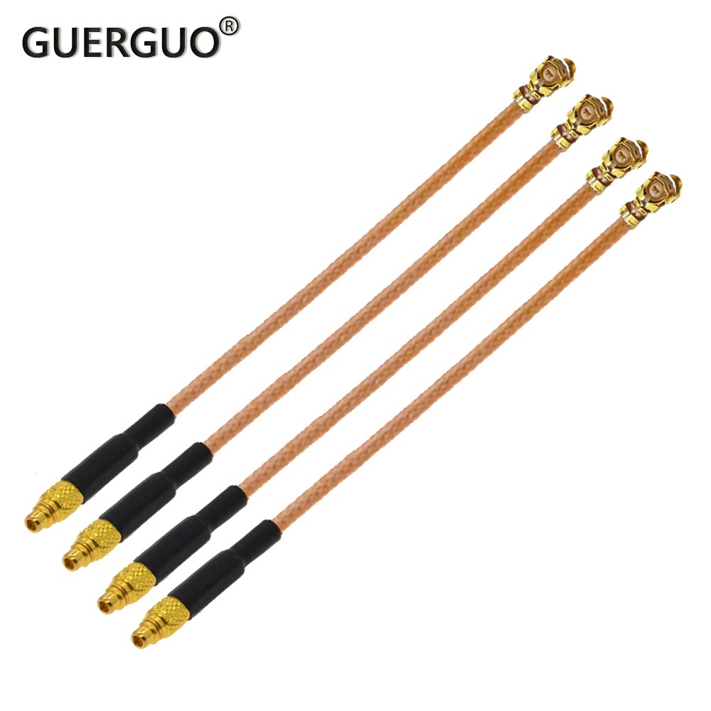 10pcs MMCX/MCX Male to u.FL/IPX/IPEX1/IPEX4 MHF4 Female Jack Pigtail RG178 RF Coaxial Cable 3G Antenna Extension Wire Cord